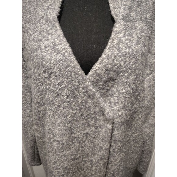 Anthropologie Mo:Vint Wool Blend Double Breast Jacket Womens Medium Long - Picture 5 of 12